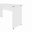 Ver imagem 5 de Mesa Retangular Escrivaninha 135cm x 60cm Tampo 25mm com Pés Painel F5 Office Cor:Branco