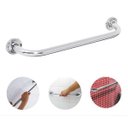 Ver imagem 1 de Barra de Apoio Inox - Kit 3 Unidade 70cm + 1 Unidade 80cm Cor:Prateado