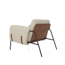 Ver imagem 2 de Kit 02 Poltronas Cadeira Versátil Serrana - Zahav Estofados:corino/boucle Bege