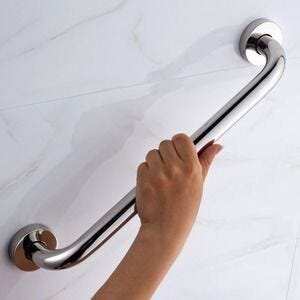 Barra de Apoio Inox - Kit 3 Unidades de 60cm Cor:Prateado - 5