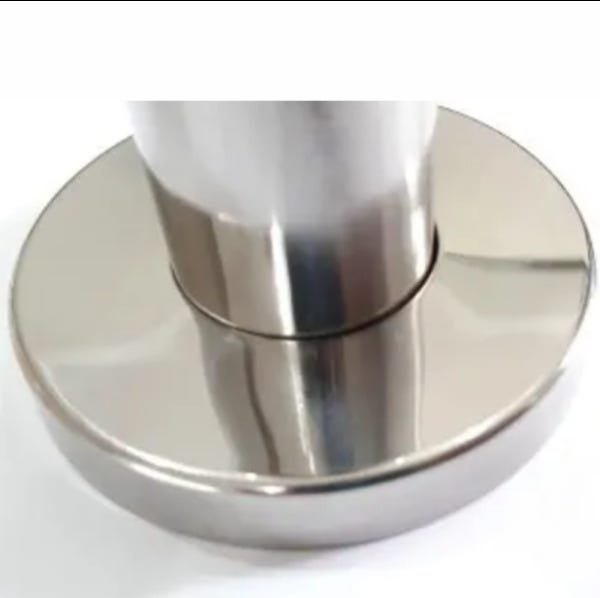 Barra de Apoio Inox - Kit 2 Unidades de 70cm Cor:Prateado - 3