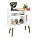Ver imagem 2 de Bancada Aparador Café com Porta Lincon Branco