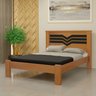 Cama Casal Nature MDF - Virginia - 1