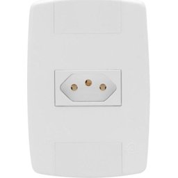Tomada Elétrica Universal Branca Completa Lev - Ilumi, Tamanho: 20A - 1