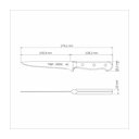 Ver imagem 4 de Faca para Desossar Tramontina Century Wood com Lâmina em Aço Inox e Cabo de Madeira Tratada
