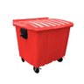 Container para Lixo com Rodas 1000 Litros - Vermelho - 1