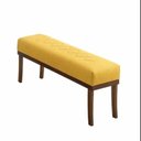 Ver imagem 2 de Puff para Sala de Estar 100cm Linho Theo