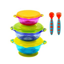 Conjunto  de Tigelas de Sucção Empilháveis PandaEar – 8 Pçs - 1