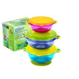 Conjunto  de Tigelas de Sucção Empilháveis PandaEar – 8 Pçs - 2
