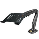Ver imagem 1 de Kit Suporte Articulado de Mesa Pistão a Gás F80 Nb + Bandeja Apoio Notebook Nbh-1