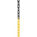 Ver imagem 2 de Corrente de Sinalização Plástica Elo Pequeno 38mmx21mm Pacote com 100m