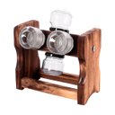 Ver imagem 1 de Porta Temperos Condimentos Tipo Baleiro Madeira Wp Connect Porta Tempero Giratório Madeira com 06 Po