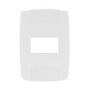 Ver imagem 1 de Kit 20 Placa Branca 4x2 1 Módulo Lev - Ilumi