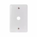 Ver imagem 1 de Placa com Furo Central para Cabo com Conector para Antena Branca - Ilumi, Opção: Branco(a)