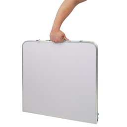 Mesa Camping Praia Dobrável Vira Maleta 120x60cm Acampamento com 4 Bancos Dobráveis Leve Portátil Co - 10