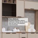 Ver imagem 6 de Cozinha Modulada Compacta 6 Peças com Espaço para Forno e Micro-ondas sem Tampo Aspen Luciane Móveis