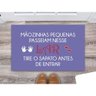 Tapete Mãozinhas Pequenas Passeiam Nesse Lar Lilás - 1