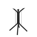 Ver imagem 2 de Mesa Thais Para 4 Cadeiras Cromo Preto Tampo BP Demolição Artefamol 5782/11658 - CROMO PRETO/ TP BP