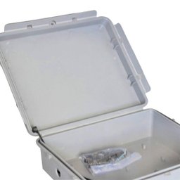 Caixa Hermetica Multitoc Cinza Vedada 25X20X8 Completa - 3