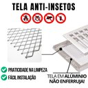Ver imagem 4 de Tela para Ralo 20x50 em Alumínio Área Interna Externa Casa