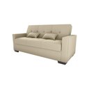 Ver imagem 4 de Sofá Cama 3 Lugares Reclinável Casal Premium 2,03 Larg Lavinia Matrix