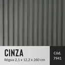 Ver imagem 3 de Painel Ripado em Barra 260x12,2cm (0,32m²) Cinza EspaçoWall