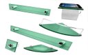 Ver imagem 1 de 1 Kit para Banheiro Premium Verde 03