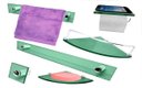Ver imagem 2 de 1 Kit para Banheiro Premium Verde 03