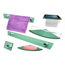 Ver imagem 2 de 1 Kit para Banheiro Premium Verde 03