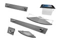 Ver imagem 1 de 1 Kit para Banheiro Premium Fumê 03