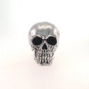 Ver imagem 2 de DECORAÇÃO CAVEIRA RESINA DE VARIAS CORES - ENFEITE - Prata