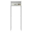 Ver imagem 4 de Porta-Geladeira 83 cm 1 Porta Basculante Branco/Rustic Stella Madesa