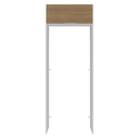 Ver imagem 6 de Porta-Geladeira 83 cm 1 Porta Basculante Branco/Rustic Stella Madesa