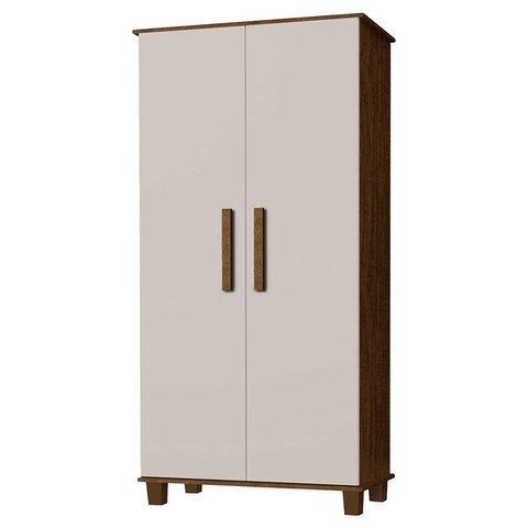 Organizador 2 Portas Berlim Malbec/Off White - Luapa
