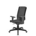 Ver imagem 2 de Cadeira Diretor Brizza Tela - Autocompensador Slider - Base Standard - Braços 3d Pp - Plaxmetal