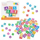 Ver imagem 1 de Alfabeto Móvel de Madeira MDF Formando Palavra Babebi 64 Pçs