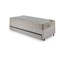 Ver mais imagens de Bicama Box Solteiro Corino Linho 88x188x28 cm com Colchão Airtech Ortobom Molas Ensacadas