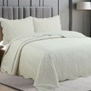 Ver imagem 2 de Colcha Matelassê - King Size - Flow - Bege - Dupla Face - C/ Porta Travesseiro - Camesa