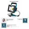 Refletor Led sem Fio Wesco Ws2943.9 À Bateria 18v 2,0ah 20w 1600lm Ajuste 360° - 3