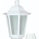 Ver imagem 2 de Arandela Colonial Branca Bivolt Luminária de Parede 20w Dital Linha Grega Jardim Varandas