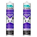 Ver imagem 3 de Silicone Siltrade 280gr Rtv Ideal Para Aquários cor:Incolor