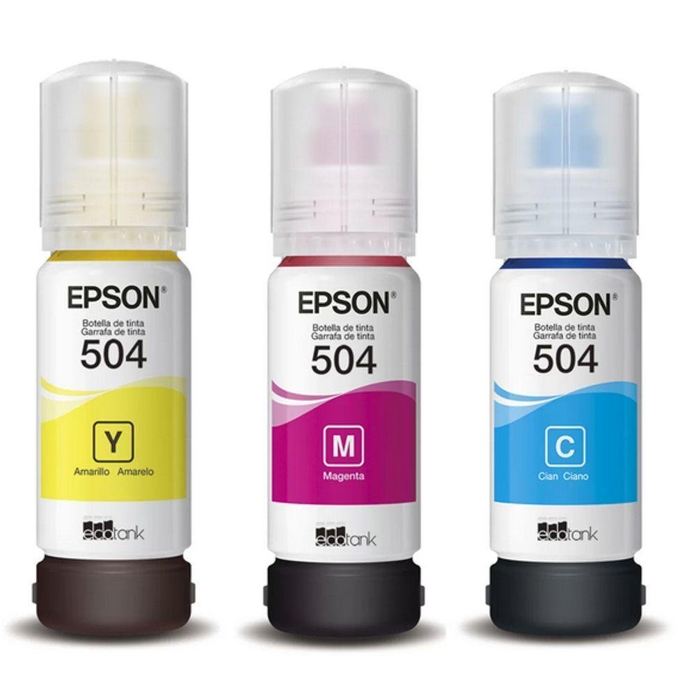 Tinta 504 - Kit 4 Cores - 2