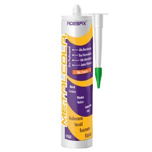 Pu Selante Metalcola Cartucho 420Gr - Adesfix Cor:Branco