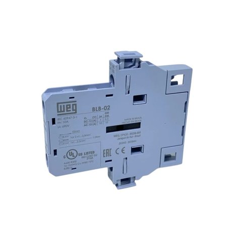 Bloco Contato Auxiliar Lateral Blb-02 2nf Cwb 660-690v Weg