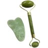 Rolo Massageador Facial Pedra Natural e Gua Sha guasha Jade - 2