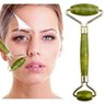 Massageador facial Jade Roller, massageador facial de jade, massageador de rosto, pescoço e olho, fe - 1