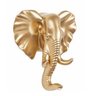 GANCHO DE PAREDE ELEFANTE DOURADO - 1