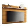 Conjunto Painel Curv para Tv até 70 Polegadas e Bancada Alba Cinamomo/off White G26 - Hb Móveis - 7