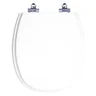 Assento Sanitário Fechamento Lento Aspen Branco Para Louça Deca - 1