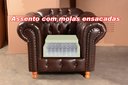 Ver imagem 2 de Poltrona Chesterfield Com Capitonê Luís XV - Couríssimo Café